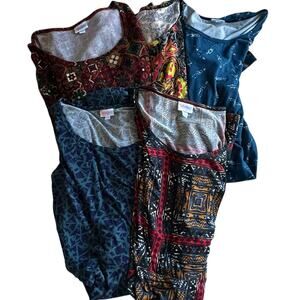LulaRoe Nicole Dress Bundle Women Size 2XL